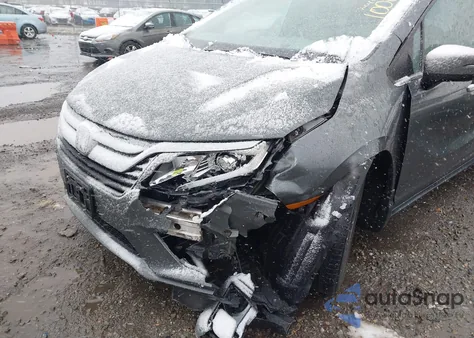 2019 Honda Odyssey Ex from USA, damaged, VIN 5FNRL6H50KB011571